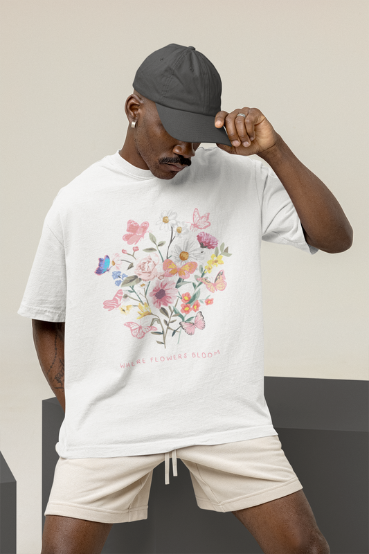 Tee-shirt Flowers bloom