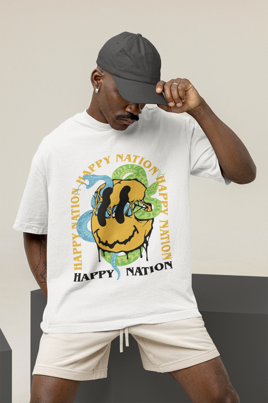 Tee-shirt HAPPY NATION