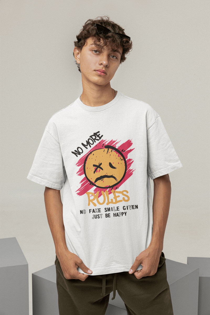Tee - shirt NO MORE RULES - Urban Tees