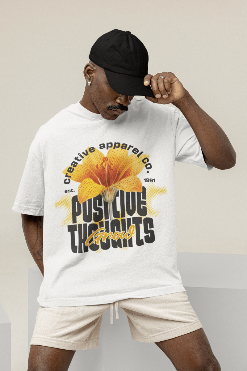 Tee - shirt Positive thoughts Grow - Urban Tees