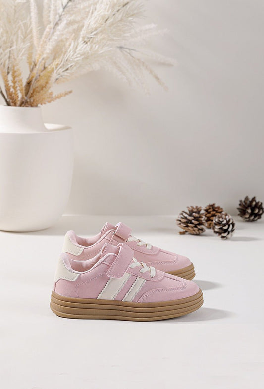 Baskets enfant roses – Douces, pratiques et ultra - confortables - MiniWalks