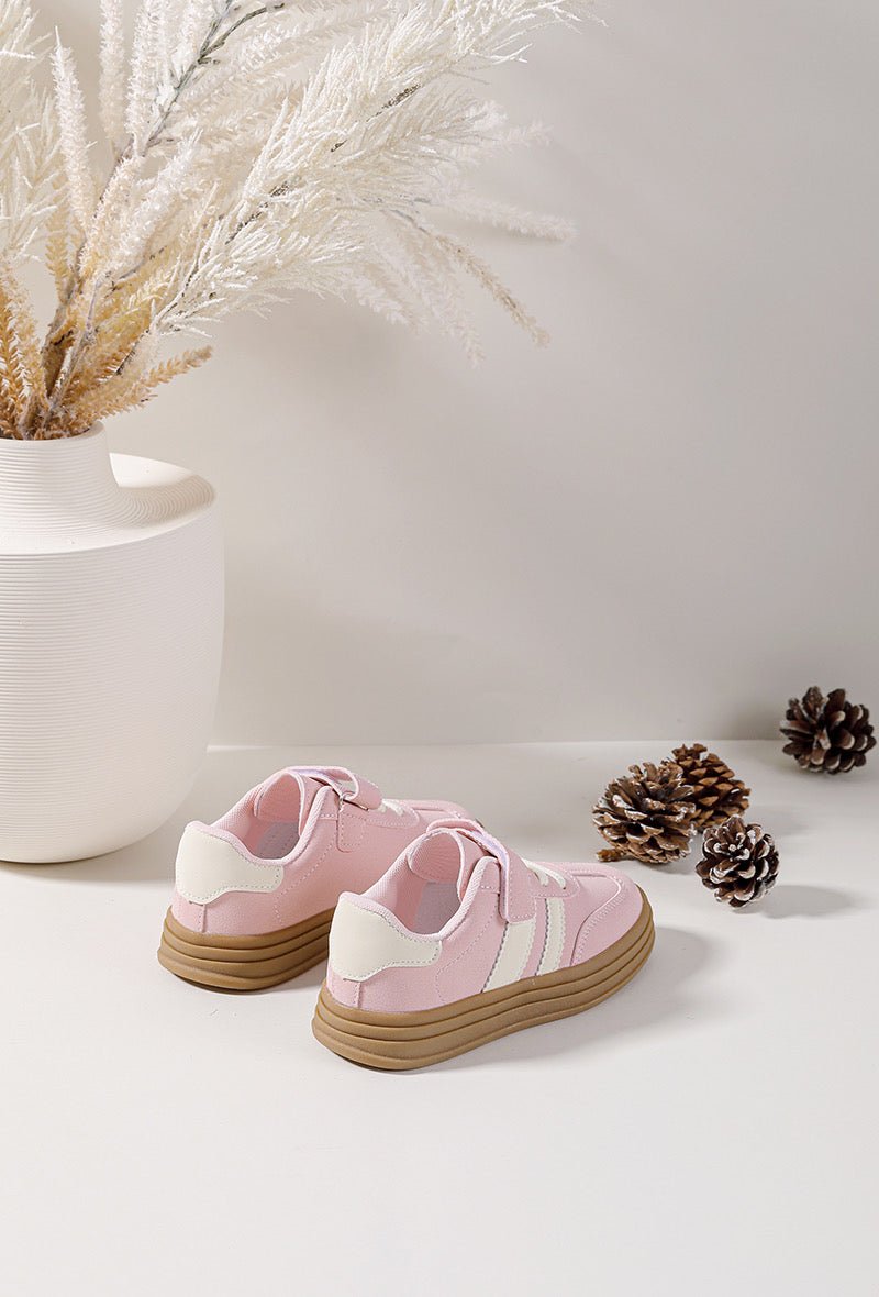Baskets enfant roses – Douces, pratiques et ultra - confortables - MiniWalks