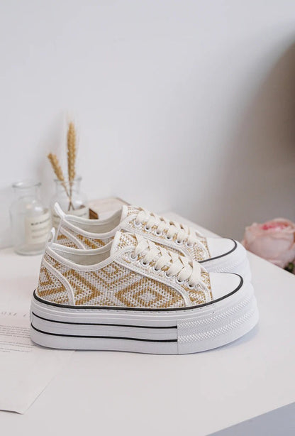 Baskets Nilo beige - MiniWalks