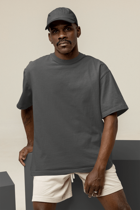 T-shirt Oversize homme charcoal - Urban Tees