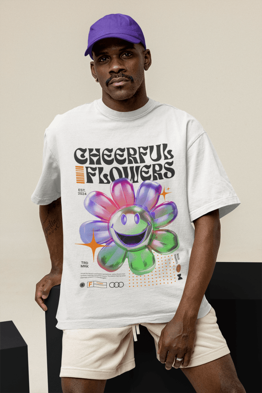Tee - shirt Cheerful Flowers - Urban Tees