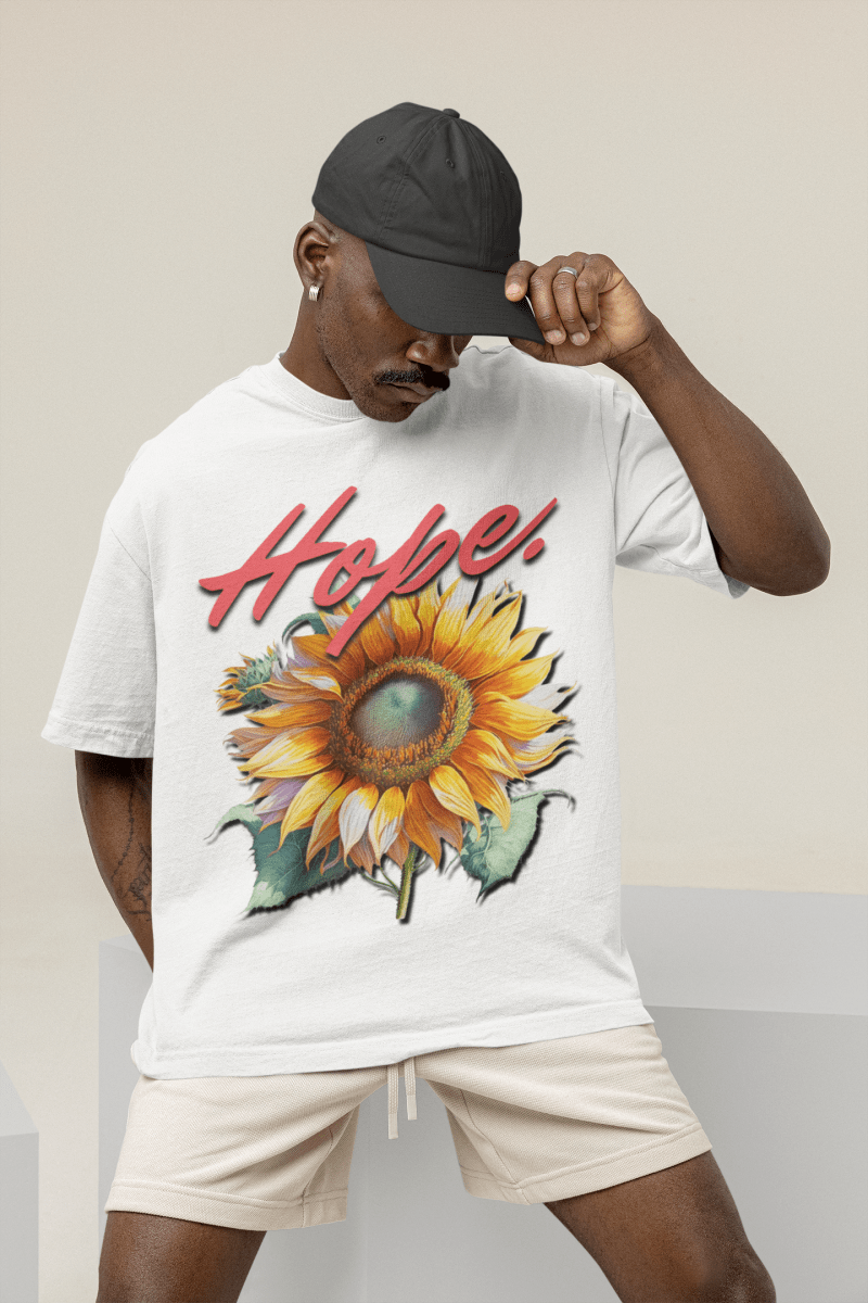 Tee - shirt hope flowers - Urban Tees
