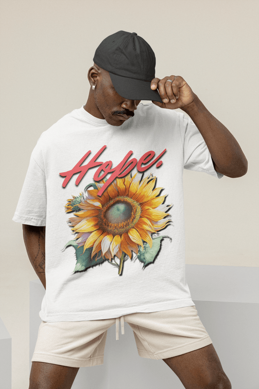 Tee - shirt hope flowers - Urban Tees