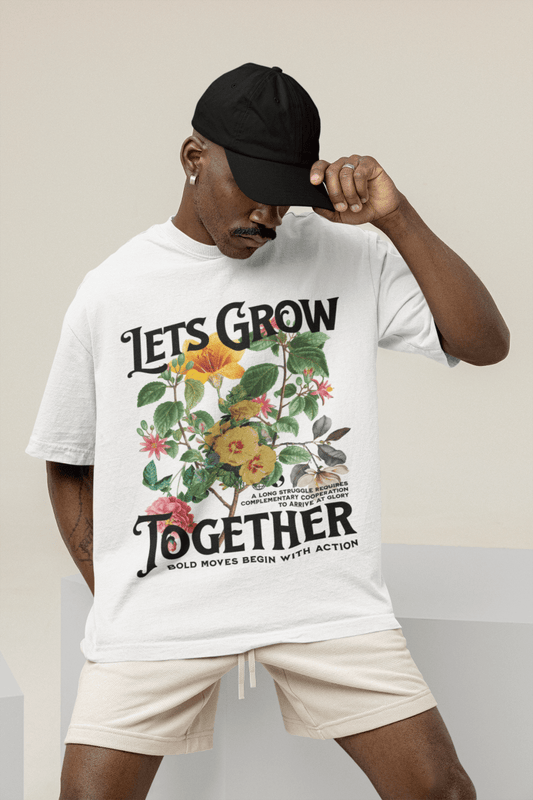 Tee - shirt Lets Grow Together - Urban Tees