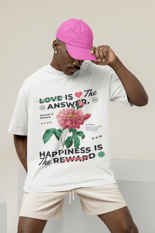 Tee - shirt Love Is The Answer - Urban Tees