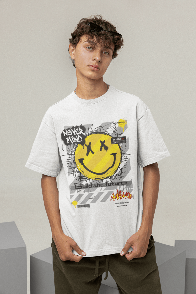 Tee - shirt NEVER MIND - Urban Tees