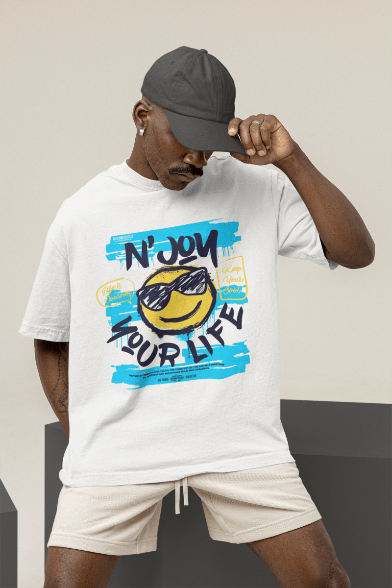 Tee - shirt N'JOY YOUR LIFE - Urban Tees
