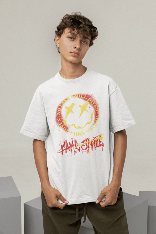 Tee - shirt NO FAKE SMILE - Urban Tees