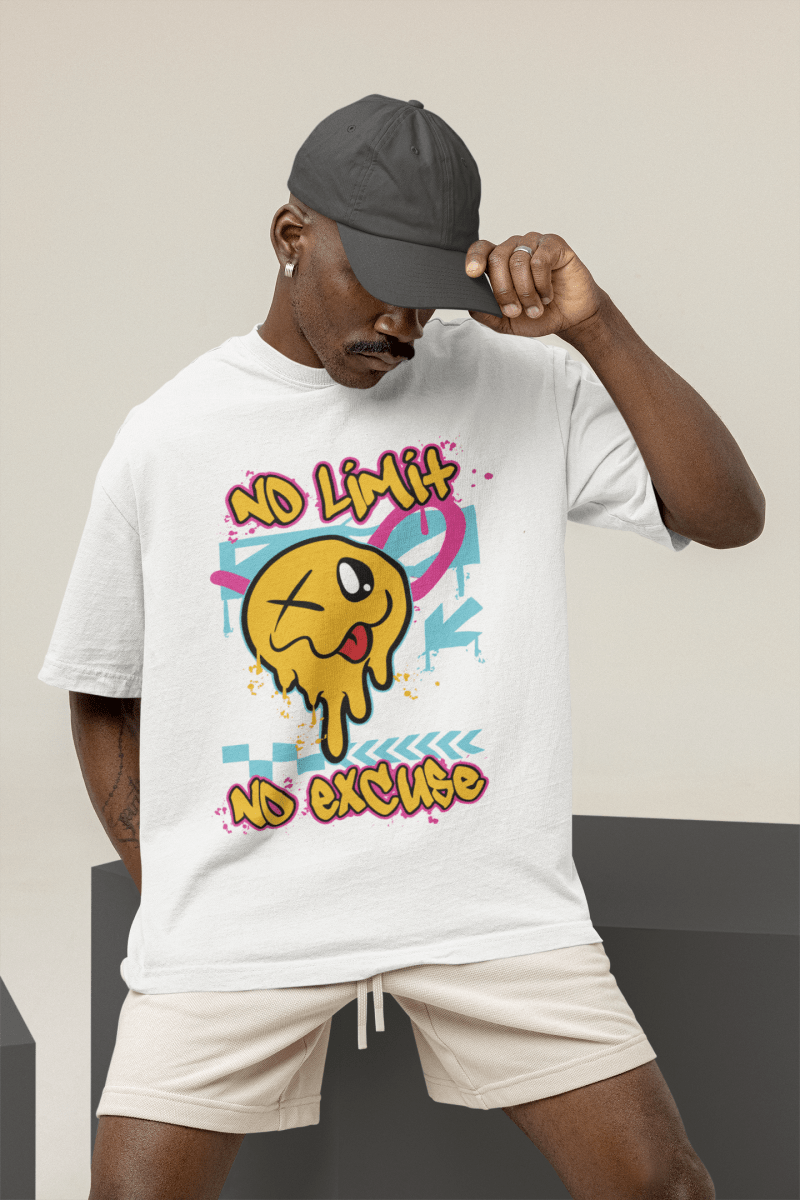 Tee - shirt NO LIMIT NO EXCUSE - Urban Tees