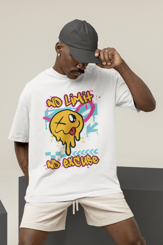 Tee - shirt NO LIMIT NO EXCUSE - Urban Tees