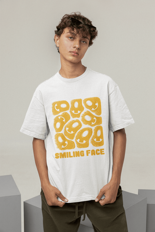 Tee - shirt SMILING FACE - Urban Tees
